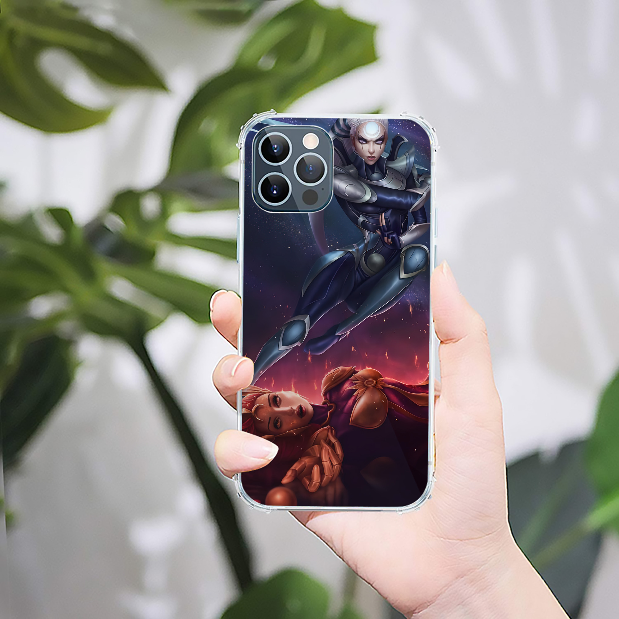 リーグ・オブ・レジェンド League of Legends LOL 【iPhone 12シリーズ対応】透明スマホケース（クリアソフトケース）